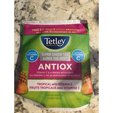 Tetley Super Green ANTIOX Tropical with Vitamin C